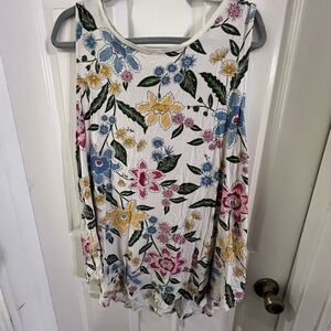 Floral Sleeveless Top